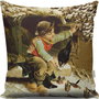 Aberto Design Cojín Multicolor 43 x 43 cm con Relleno de Silicona